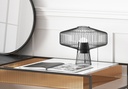 Alhambra Lampara de Mesa Di.57xh.41cm 1L E27 Negro Mate