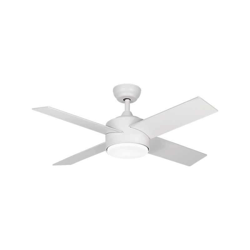 Ventilador 4 Aspas 3 Vel. Led 24W 3000/4000/6000K Dimerizable Blanco