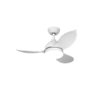 Ventilador 3 Aspas 3 Vel. Led 24W 3000/4000/6000K Dimerizable Blanco