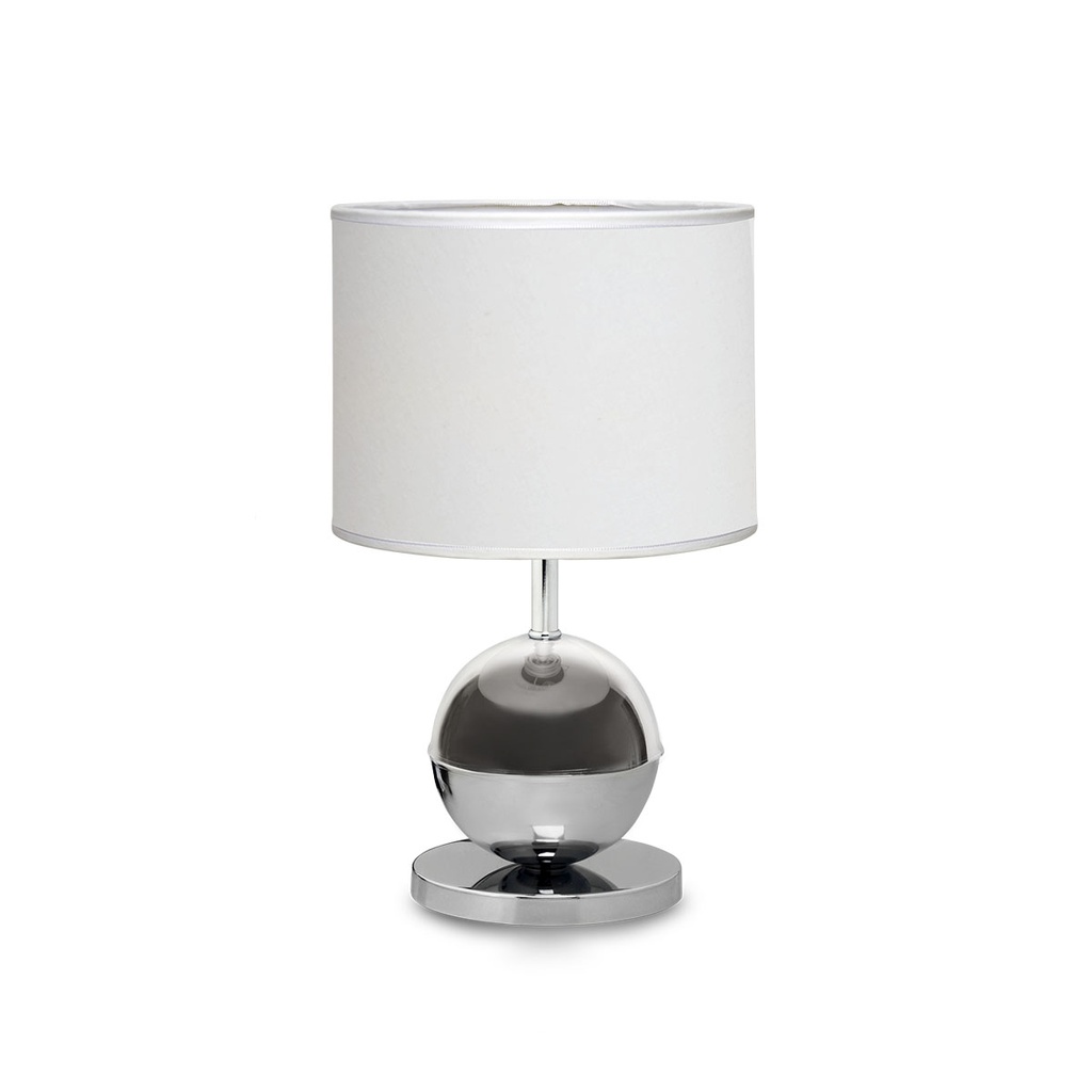 Clodi Velador Cilindrica 1L E27 Lienzo Blanco Di.20xh.34cm Platil