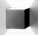 Celio Aplique Pared Cuadrado Led 6w 3000k 10x10cm Negro