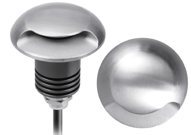 Velux Embutido de Piso Led Cree 3W 1 Salida 100º 3000K IP67 24V