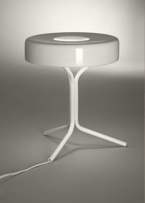 Plafon Mesa Ceramica/Hierro E27 Blanco