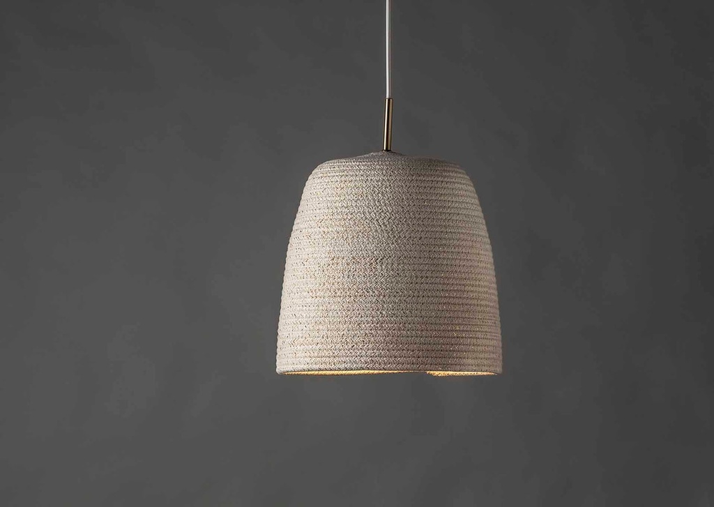 Bell Lurex Colgante Di.25cm E27 c/Lamp Led Gota 4W