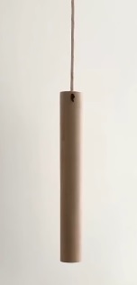 Tubo Small Colgante H.30cm c/Lamp Halopin 3,5W