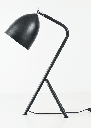 Olivia M Lampara de Mesa Mini Tripode 1L E27 Negro Mate
