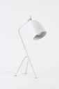 Olivia M Lampara de Mesa Mini Tripode 1L E27 Blanco Mate