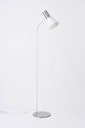 Milano P Lampara de Pie 1L E27 Blanco/Platil
