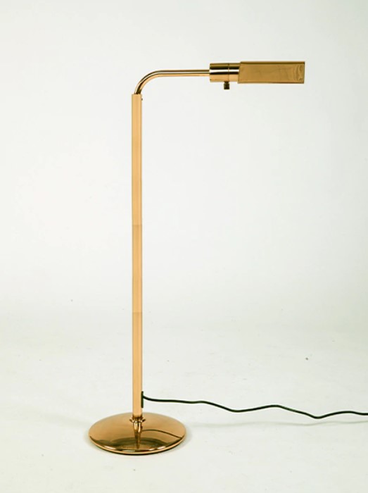 Face Lampara de Pie Regulable Pantalla Metalica E27 Bronce Satinado