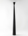 Zoco Lampara Pie Madera Negra Luz Indirecta Led 15W 3000k Di.18xh174cm
