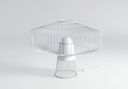 Alhambra Lampara de Mesa Di.57xh.41cm 1L E27 Blanco Mate