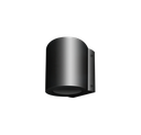 Tondo Aplique Unidireccional Led PAR16 GU10 80xh.100mm Negro Texturado