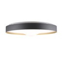Fuskal Plafon Circular 50Cm Led 45W 3000k Ip20 220v Dimerizable Gris Grafito-Oro 