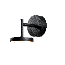 Invisible P Aplique Exterior Led Cri80 12W 100º 3000K 220v Ip65 Di.110Mm Negro 