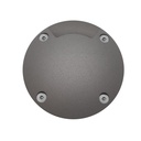 Tash 1 Embutido de Piso Exterior Redondo 1 Salida Led 1,5W 2700k 24v Ip67 Grafito
