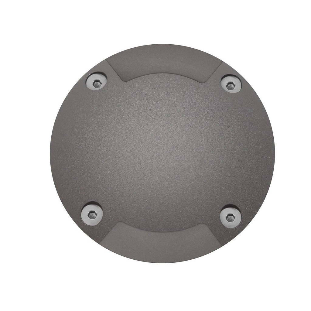 Tash 2 Embutido de Piso Exterior Redondo 2 Salidas Led 1,5W 2700k 24v Ip67 Grafito 