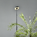 Invisible Jabalina Led Cri80 12W 100º 3000K 220V Ip65 H.506-906-1306Mm Negro 