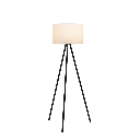 Mista Lampara De Pie Tripode Exterior E27 Ip65 Gris Urbano/Blanco