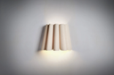 Renata 35 Wall Aplique Madera Reconstituida H.30cm E27 Haya