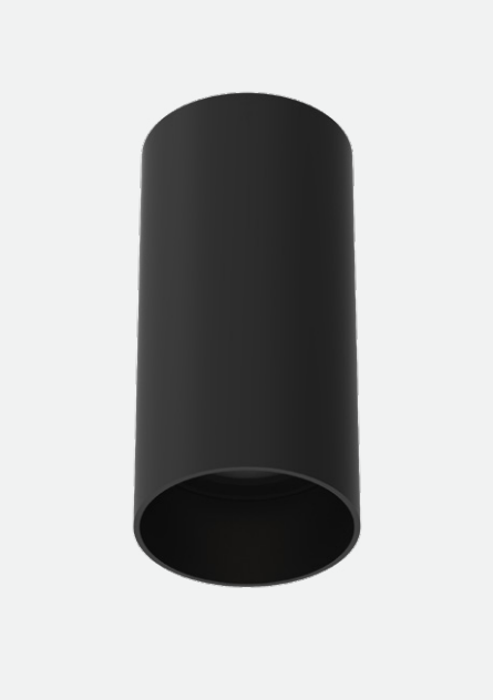 Mote Plafon Monovolumen Led 20w CRI90 2700K 40º Dim Triac IP44 Negro/Negro