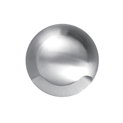 Saman Embutido de Piso Redondo 1 Salida Led 3w CRI80 2700K 30º 24V Ip67 Dim Triac Acero