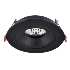 Shevat-RNN Embutido Cardanico Redondo Gu10 Par16 Aluminio Ø110x39 Negro