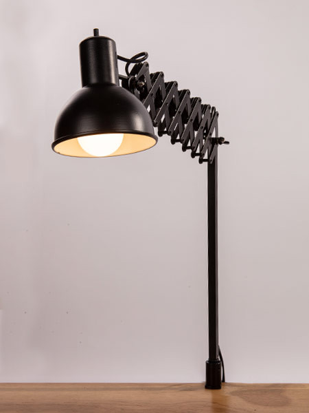 Extensible c/Morza 70cm E27 Negro