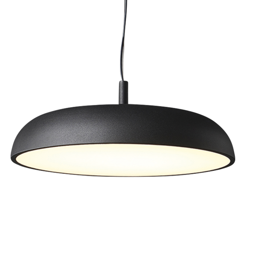 Dakar L Colgante Circular Di.60cm Led 80W 3000K Negro