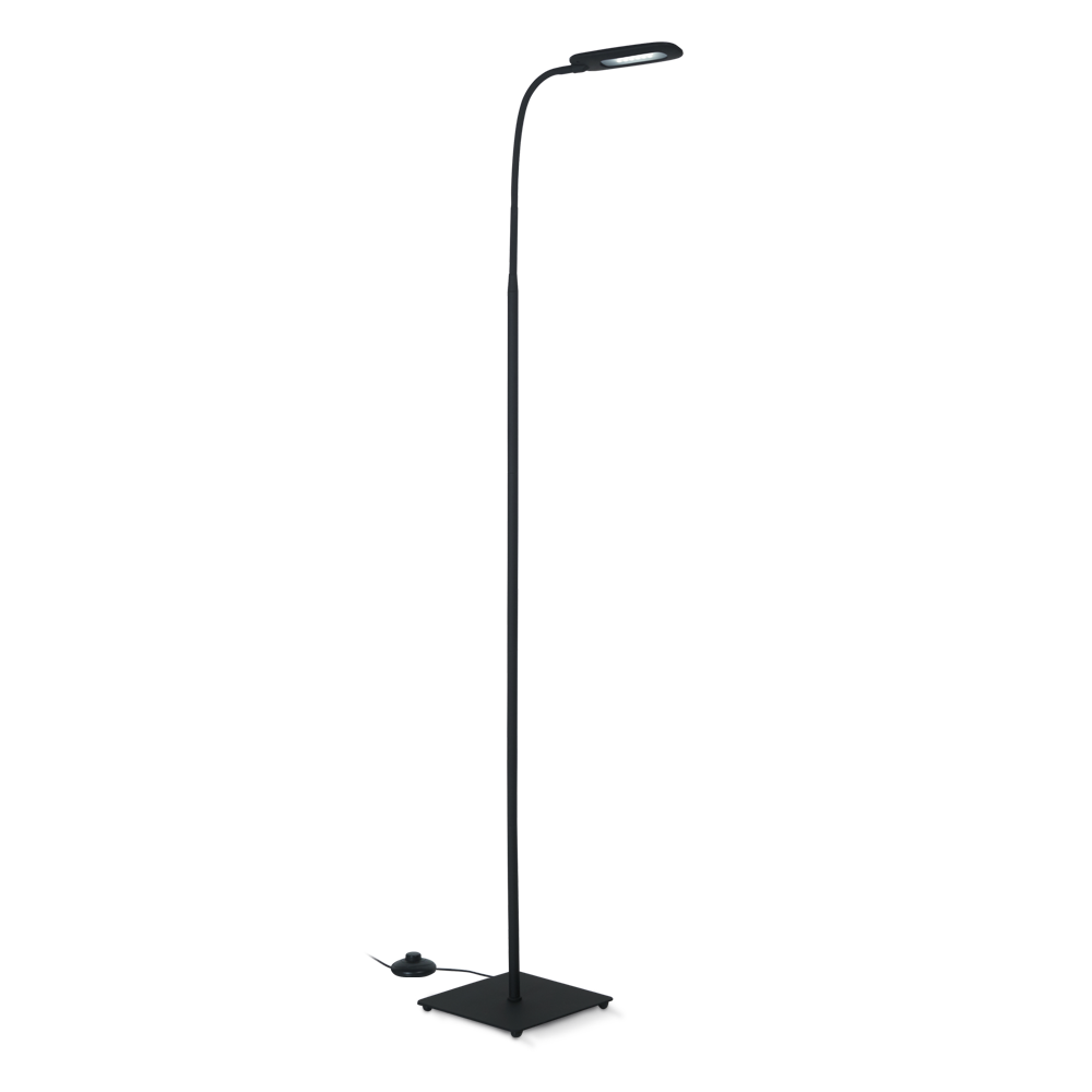 Neron Lampara de Pie Led Flexible 4W Negro