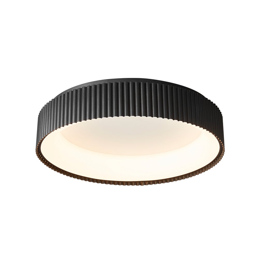 Zumo L Plafon Circular Di.61cm Led 44W 3000K Dimerizable Negro