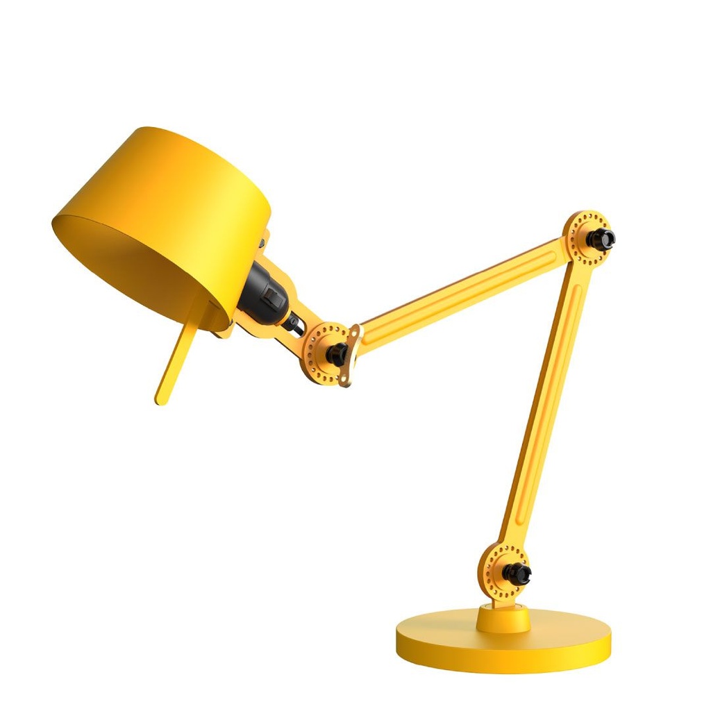 Bolt Desk Lampara de Escritorio Brazo Articulado 1 Luz E27 IP20 h.57cm Amarillo
