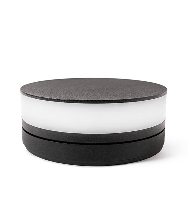 Cygnus Aplique Luz Indirecta Circular Led 2xG9 Negro