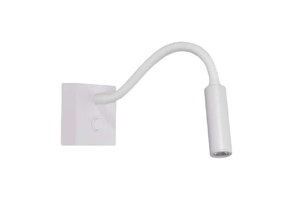 Flex Aplique Flexible C/Interruptor Led 3W 3200K Blanco