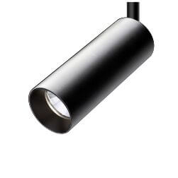 Croll Cabezal Cilindro Led 9W 3000K 36º IP20 Dim TRIAC Negro Texturado