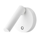 Flesi Aplique Pared Movil Led 4,2W 3000K IP20 3 Intensidades Blanco Texturado