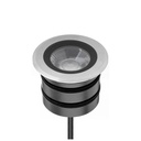 Adu R Embutido Piso Exterior Led 8,5W 3000K 16º IP67 220V Dim TRIAC Acero Inoxidable