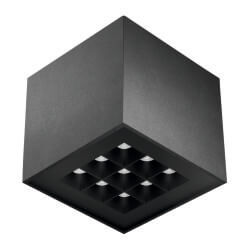 Gogo C Plafon Exterior Led 23W 3000K 60º IP66 Dim TRIAC Gris Grafito