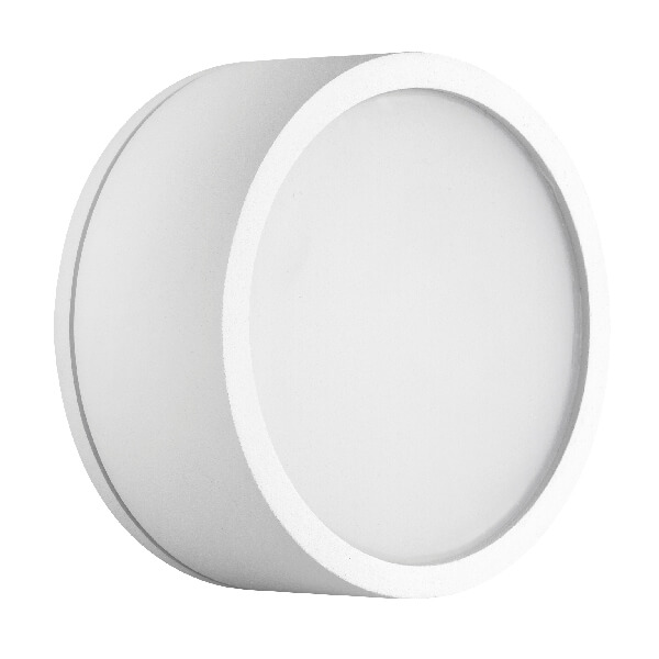 Berilo R Aplique Pared Exterior Led 8W 3000K IP54 Blanco Texturado