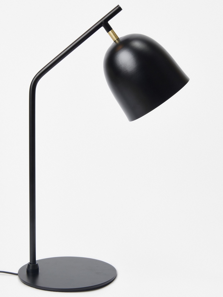 Dexter Lampara de Escritorio 1L E27 Negro