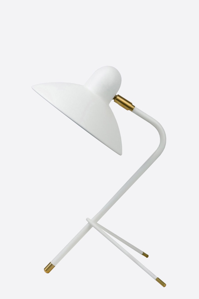 Julia Lampara de Mesa Tripode C/Campana E27 Blanco