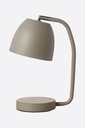 Teo Lampara de Escritorio E27 Gris