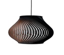 Barcelona Colgante Madera Di.58Cm E27 Gris