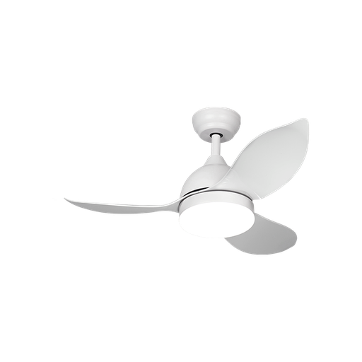 [361 A] Ventilador 3 Aspas 3 Vel. Led 24W 3000/4000/6000K Dimerizable Blanco