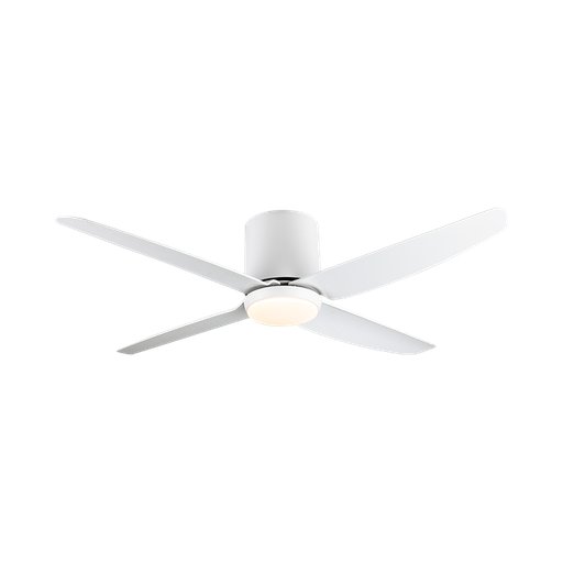 [401 A] Ventilador 4 Aspas 6 Vel. Led 24W 3000/4200/6500K NO Dim Blanco