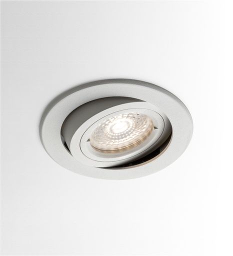 [06.63.9325.03] Cadio 2.0 Embutido Redondo Movil GU10 Par16 50w Blanco Texturado