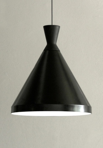 [Milo NG] Milo Colgante Ceramica/Aluminio E27 Negro