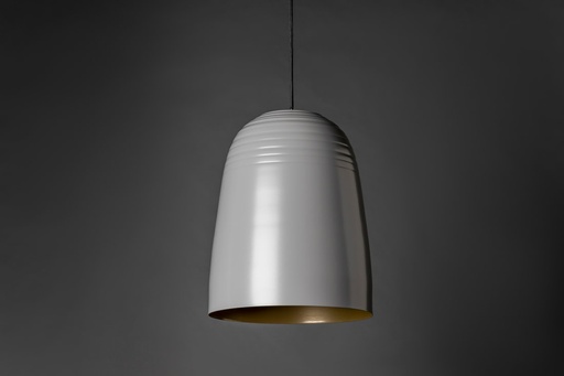 [BULLET VISON] Bullet Colgante Di.31cm 1L c/Lamp Led Globo G125 Vison Int. Oro