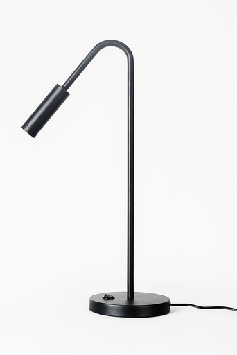 [DENVER M NG] Denver M Lampara de Mesa Led 3W 4000K Base c/Tecla On-Off Negro Mate