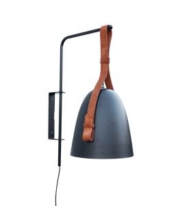 [VIKING.NG] Viking Aplique Pared 1L E27 Negro Mate