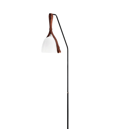 [VIKING PIE.BL] Viking Lampara de Pie Di.25cm 1L E27 Blanco